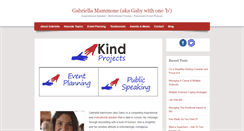 Desktop Screenshot of gabriellamammone.com